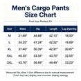 thumbnail image 4 of LONKITO Cargo Pants for Men, Lightweight Multi-Pockets Outdoor Hiking Pants Elastic Waist Straight Leg Work Pants, Size M-3XL, 4 of 8