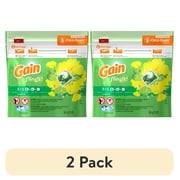 (2 pack) Gain Flings Laundry Detergent Soap Pacs, 16 Ct, Original Scent