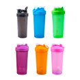 thumbnail image 4 of Botella de agua con agitador de proteínas con vaso mezclador de gimnasio a prueba de fugas a escala (negro) Hugtrwg  Para estrenar, 4 of 9