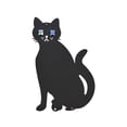 thumbnail image 4 of Garden Cat Silhouette Stake Photo Props Versatile Animal Statue Ornament for Outdoor Halloween Home Outside Decor 31x20cm, 4 of 10