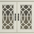 thumbnail image 6 of STYLIVIA 2-Door Accent Cabinet with Adjustable Shelves Mirrored Doors Engineered Wood 29.3" H x 32.4" W x 15.8" D, 6 of 21