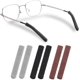 thumbnail image 1 of 3 Pairs Soft Knitting Cotton Fabric Eyeglasses Temple Tips Sleeve Retainer, Anti-Slip Elastic Comfort Glasses Retainers Cushions for Eyeglasses, 1 of 5