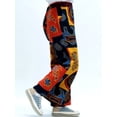 thumbnail image 4 of Women Wide Legs Pants with Pockets Vintage Print Plus Size, 4 of 8