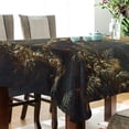 thumbnail image 3 of BZSMCE Square Tablecloth Jungle Jewel Pattern Tableclothes, 3 of 9