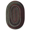thumbnail image 4 of Colonial Mills Aurora Reversible Braided Accent Rug Baltic Blue 3' x 5' Oval 3' x 5' Burgundy, 4 of 5