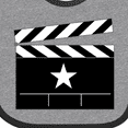 thumbnail image 4 of Inktastic Director Movie Clapboard Boys or Girls Baby Bib, 4 of 4