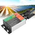 thumbnail image 3 of Solar Grid Tie Inverter, Aluminum Alloy Solar PV IP55 Grid Tie Micro Inverter Solar Input Voc10.8V-30V AC120-280V Output Natural Cooling DC To AC Solar Microinverter,, 3 of 8