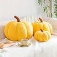 thumbnail image 4 of Decorations Artificial Pumpkin Cute Plush Pumpkin  Fall Harvest Stuffed Pumpkin  Thanksgiving Decorations Photography Props, 4 of 8