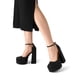 thumbnail image 5 of Zapatos DREAM PAIRS Aurelia Tacones Plataforma con Tacón Bloque 14 cm, 5 of 6