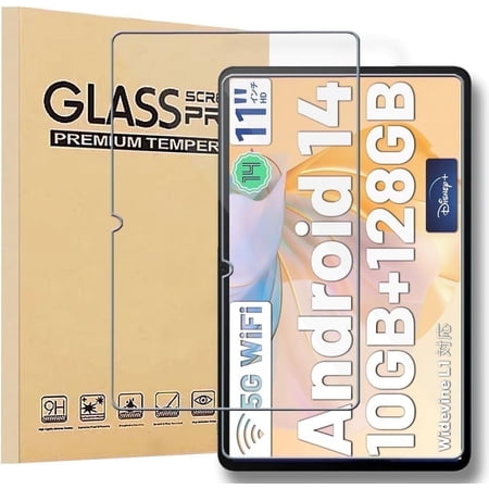 NSFN for Tablet A6H/A6/C9 11 Inch Glass Screen Film Protector, 2 Total Count,