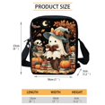 thumbnail image 7 of Binienty Halloween Messenger Bag for Women Crossbody Ghost Pumpkin Shoulder Purse Anti Theft RFID Coin Phouch Handbags Trendy Casual Travel Corss Body Sling Bag Gifts for Sister, 7 of 7