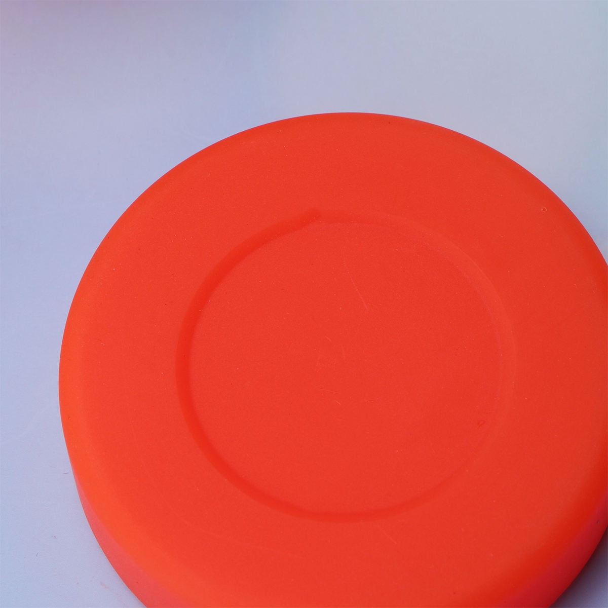 HAMPPLIES 12-Pack Orange Rubber Ice Hockey Pucks, High Hardness Training Pucks for Practice, Sports Equipment