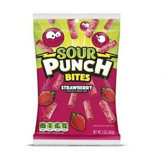 SOUR PUNCH Arctic Straws, 3.2oz Tray