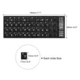 thumbnail image 2 of Chinese Keyboard Stickers PC Keyboard Stickers Black Background with White Lettering 2Pack, 2 of 3