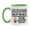 White/Light Green, variant on Woodworker Trump Mug, Funny Gift Idea For Woodworker, 11Oz Or 15Oz Ceramic Coffee Cup