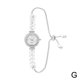 thumbnail image 1 of Nuevo reloj de moda con correa fina y hojas redondas para mujer, reloj de pulsera ajustable extraíble, reloj de cuarzo para mujer, 1 of 7