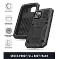 thumbnail image 4 of For iPhone 14 Plus R-JUST Shockproof Waterproof Dust-proof Case with Holder, 4 of 4