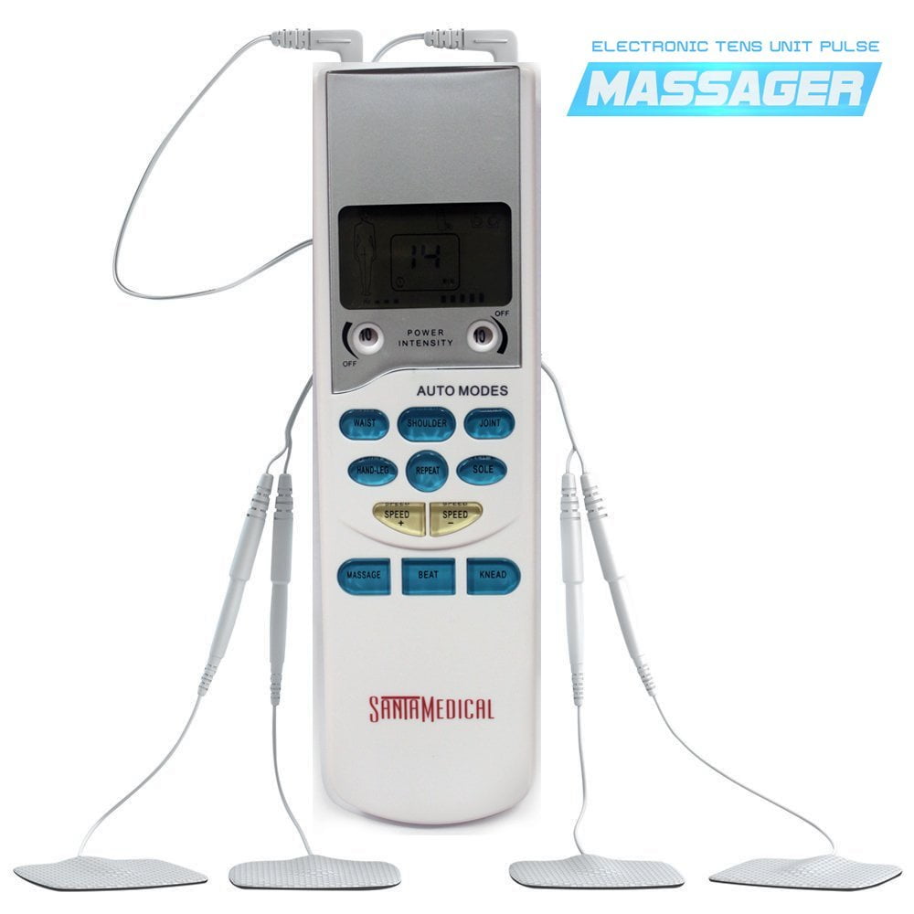 Tens Electronic Pulse Massager  Electric Pulse Stimulator – Santa Medical