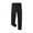 Black, variant on Toddler Baby Girls' Leggings Soft Elastic Waist Ruffle Hem Solid Color Basic Pants Full Length Footless Tights