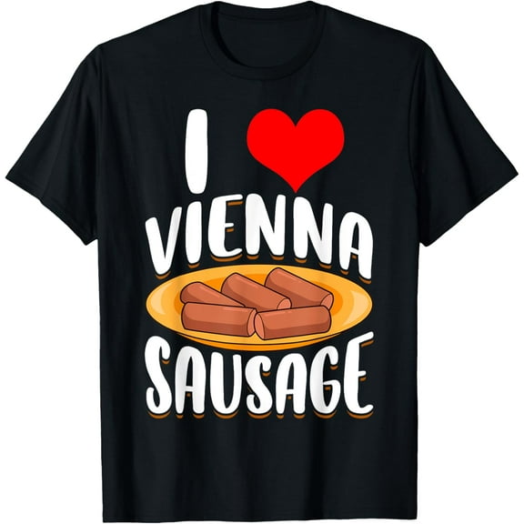 Playful Comfort Tee - Vienna Sausage Cute T-Shirt