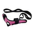 thumbnail image 2 of Correa de estiramiento para Yoga, correa para isquiotibiales, accesorios de equipo acolchado, cinturón multibucle, banda de extensión de piernas para Rojo, 2 of 8