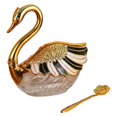 thumbnail image 3 of QSTDGVPW Swan Shaped Sugar Container Salt Spice Jar Gift Creative Durability Professional Style C, 3 of 9