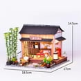 thumbnail image 4 of Casa de en Miniatura con Decoración de Jardín ebles, de de para Bricolaje Yotijar casa de muñecas en miniatura artesanal, 4 of 10