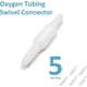 thumbnail image 2 of 5PCS Oxygen Tubing Swivel Connector Supply for Home Oxygen, 360 Degree Swivel, 2 of 5