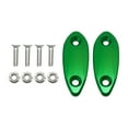 thumbnail image 4 of Cubierta decorativa Sharpla de la Base del viento del espejo lateral motocicleta de aleación de aluminio Premium Verde, 4 of 8