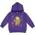 thumbnail image 2 of Inktastic Sloth Cute for Girls Toddler Hoodie, 2 of 4