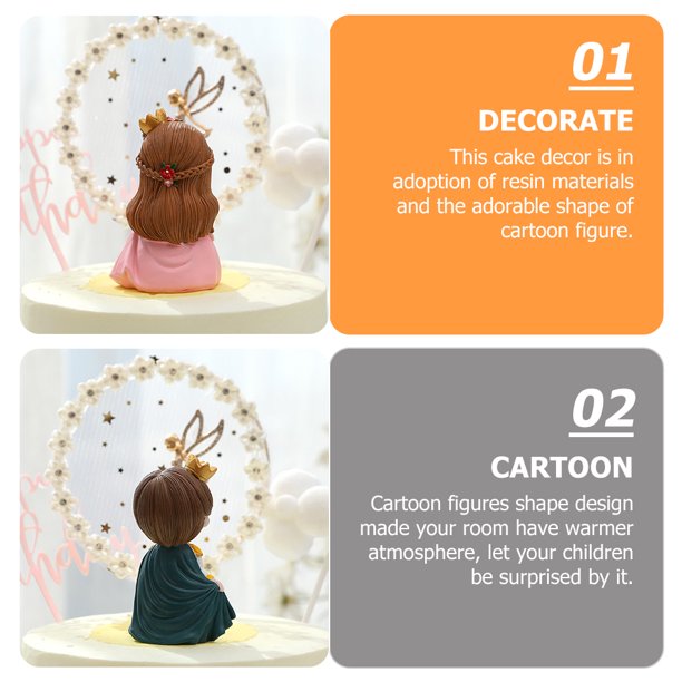 Lot De 26 Figurines Miniatures Cartoon 3-4 Cm – PVC – Pour Déco De Gâteaux, Toppers Et Collection – Cadeau Anniversaire Enfant
