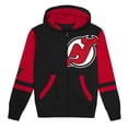 thumbnail image 2 of Preschool Black New Jersey Devils Face Off Full-Zip Hoodie, 2 of 3