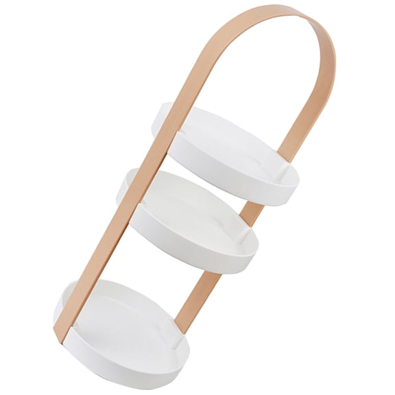 EXHUMKY Bathroom Makeup Organizer with 3 Tier Shelves for Cosmetics and Toiletry Storage