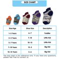 thumbnail image 7 of Kids Socks Boys Girls Ankle Striped Athletic Low Cut Socks 12 Pairs 1-14 Years, 7 of 7