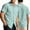 #Green, variant on DPTALR Men's Solid Color Loose Button-Down Turndown Collar Short Sleeve Casual Fashion Shirt,Green, S