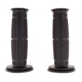 thumbnail image 2 of Puños de goma universales de 22/24 mm para motocicleta, puños de acelerador para motocicleta Negro, 2 of 9