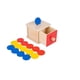 thumbnail image 1 of Caja fuerte Adena Montessori 2 en 1 con monedas de 3 colores, 1 of 9