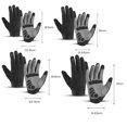 thumbnail image 3 of Fvsianol Cycling Gloves Ridding Gloves 1 Pair Touch Screen Non slip Cycling Gloves Breathable Holes Adjustable Fastener Outdoor Riding Sport Wear resistant, 3 of 6