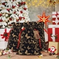 thumbnail image 5 of Fuzoiu Modern Golden Butterfly Print Christmas Gift Bag,Burlap Gift Bag with Drawstring Closure & Hang Tag,Perfect for Holidays, Birthdays, and Special Occasions-Small, 5 of 6