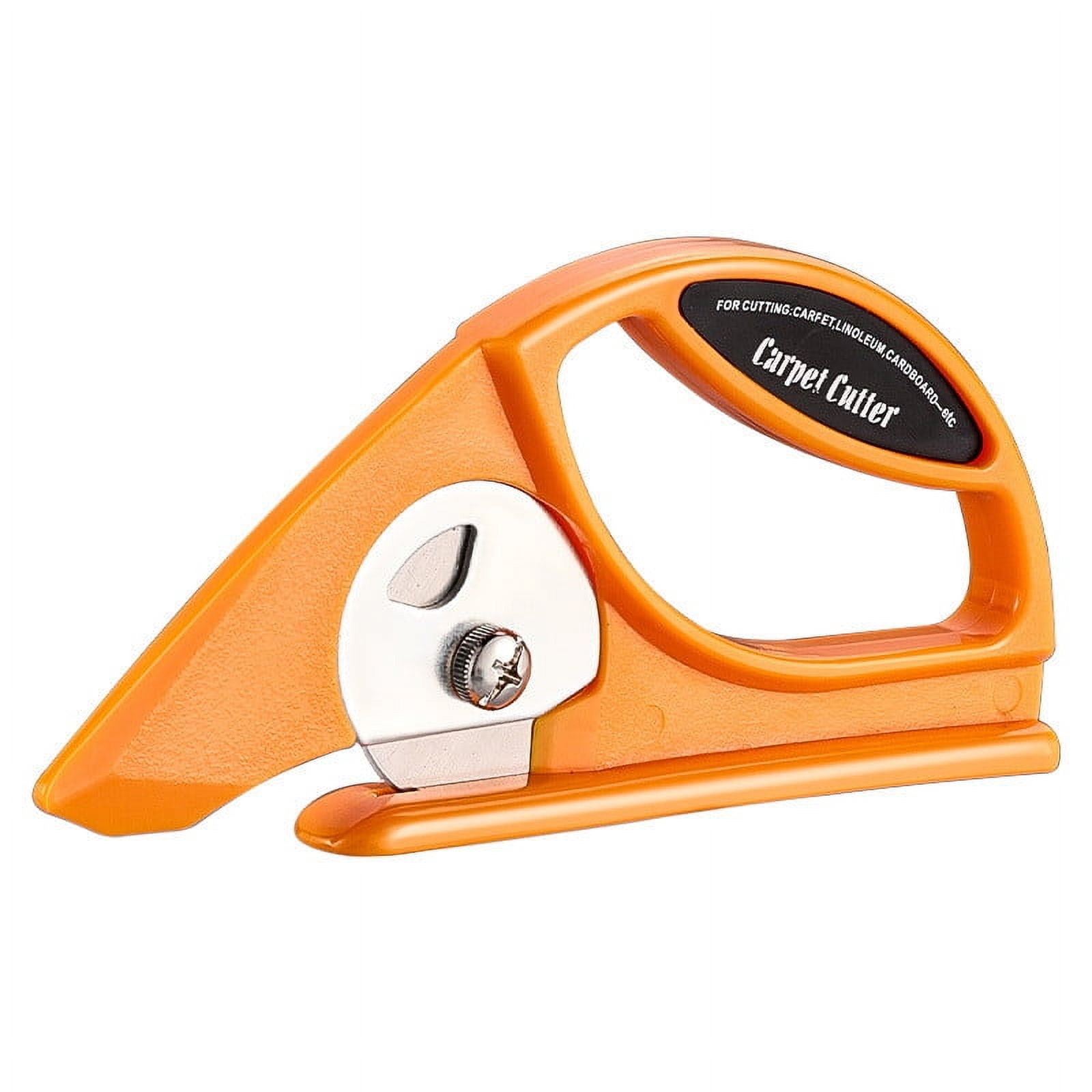 3 Packs Trapezoid Carpet Cutter Knife, Manual Multi-Purpose Tool with 45mm Blade for Leather Fabric Carpet Quilting, Precision Cutting Craft DIY Stainless Steel Utility Knife, Sharp Durable Hand Tool