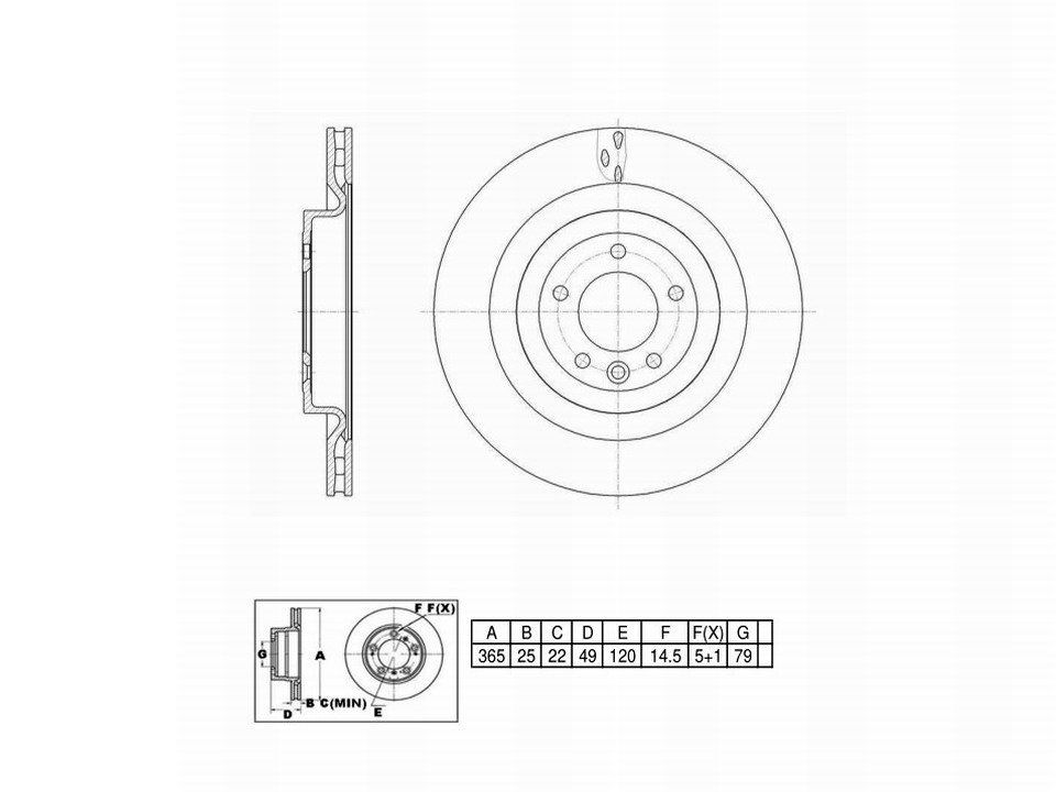 Winstop Brake Rotor, Rear WS249580, Land Rover Range Rover 2022-2013