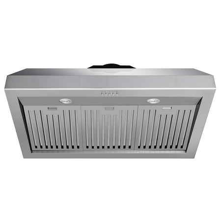 Thor Kitchen Trh3606 Low Profile 1000 Cfm 36  Wide Wall Mounted Range Hood - Stainless