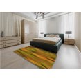 thumbnail image 5 of Ahgly Company Machine Washable Indoor Square Transitional Mahogany Brown Area Rugs, 5' Square, 5 of 7