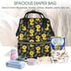 thumbnail image 5 of Disketp Ducks Mochila de Pañales de Gran Capacidad con Múltiples Bolsillos, Mochila de Viaje Multifuncional para Bebé, Unisex, Moderna y Resistente, 5 of 6