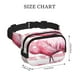 thumbnail image 4 of Fotbe Flamingo Cangurera Cuadrada con Estampado de Doble Capa, Bolsa de Cintura Ajustable Mini para Hombres y Mujeres, 4 of 9