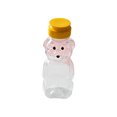 thumbnail image 2 of Taza De Paja De Oso De Dibujos Animados, Botella De Bebida Transparente A Prueba De Fugas, Botella De Agua De Forma Única Con Pajita Para Viajes Al Aire Libre En Casa sonducket HA021609-00, 2 of 6