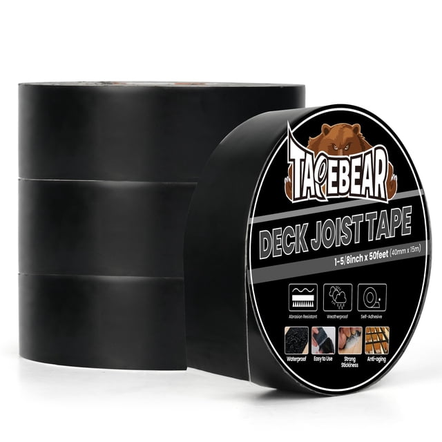 Cinta adhesiva anticorrosión impermeable TAPEBEAR 1-5/8 × 50 pies