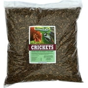 Dried Crickets- 5 lbs Chickens -Wild Birds-Fish,Bearded Dragons
