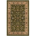 thumbnail image 3 of Unique Loom Sialk Hill Collection Area Rug - Washington (5' 3" x 8' Rectangle Green/Hunter Green) Floral Traditional Perfect For Living Room Bed Room Dining Room Office, 3 of 8