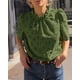 thumbnail image 3 of Blusa de verano PRETTYGARDEN bordada con ojales para mujer, 3 of 7